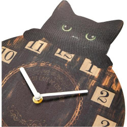 Horloge Murale Kitten Tickin 32cm Nemesis Now en situation