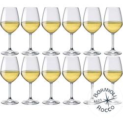 Présentation Calice Vino Bianco Bormioli Rocco, Set 12 Pièces