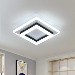 Présentation Plafonnier LED 24W, Luminaire Acrylique Moderne, Lumière Froide