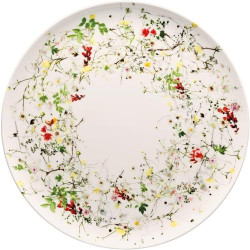 Présentation Rosenthal Brillance Fleurs Sauvages Assiette Porcelaine Multicolore