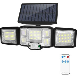 Présentation Vicalo Lampe Solaire Extérieur, 192 LED, Détecteur Mouvement