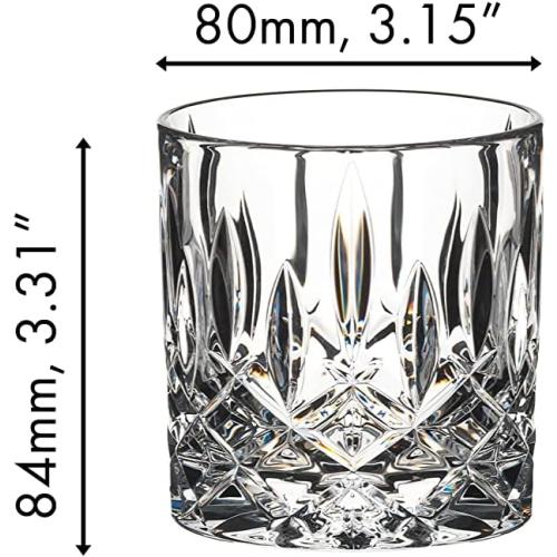 Présentation de Zoom sur RIEDEL Tumbler Spey Whisky Verres Old Fashioned 2 pièces