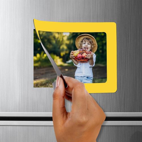 Présentation de Zoom sur Cadre Photo Magnétique Frigo Belle Vous, Lot de 15