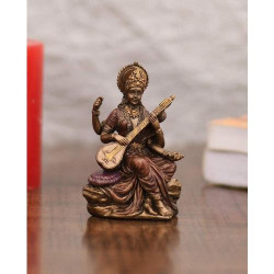 Présentation Collectible India Statue Saraswati, Idole Déesse Hindoue