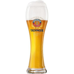 Ritzenhoff Breker Erdinger Lot 2 Verres Bière 0,5L en situation