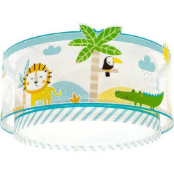 Dalber Plafonnier enfant My Little Jungle Animaux en situation