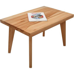 Présentation Table Basse Krok, Bois Massif Hêtre, Design Élégant