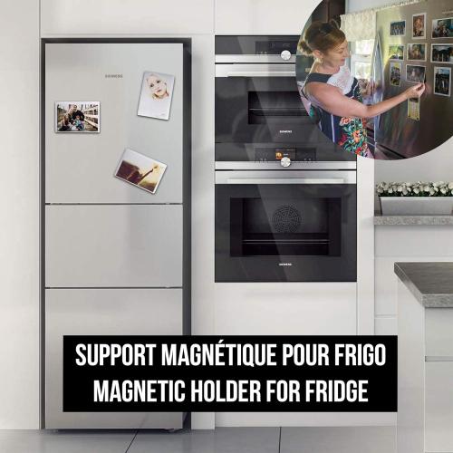 Présentation de Zoom sur Cadre Photo Magnétique Frigo Lot de 10 Kalixo, A6