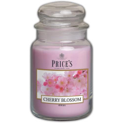 Présentation Bougie pot fleur de cerisier, Price 39 S Candles