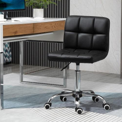 Chaise Bureau Ergonomique Vinsetto Noir Design Contemporain en situation