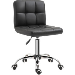 Présentation Chaise Bureau Ergonomique Vinsetto Noir Design Contemporain