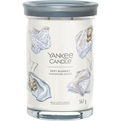 Présentation Yankee Candle Bougie Parfumée Douce, Tumbler Longue Durée