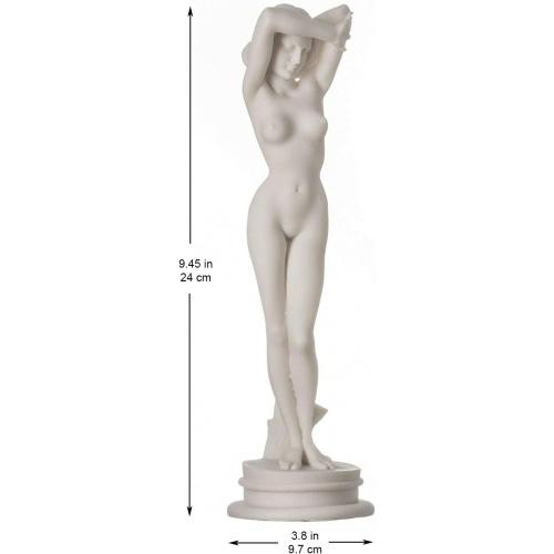 Présentation de Aphrodite Statue Sexy Femme Nue Albâtre BeautifulGreekStatues en situation