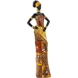 Présentation Sculpture Moderne Femme Africaine, Lifestyle 