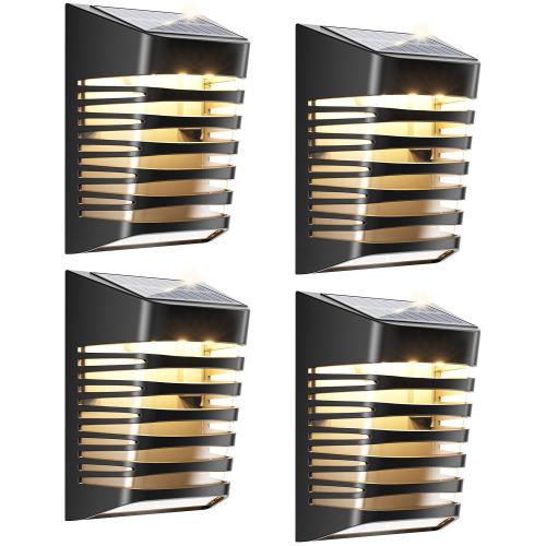 Présentation de Présentation Ousfot Lampe Solaire Extérieur, Étanche, 4PCS, Décorative