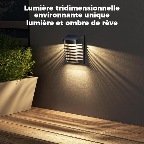 Présentation de Zoom sur Ousfot Lampe Solaire Extérieur, Étanche, 4PCS, Décorative