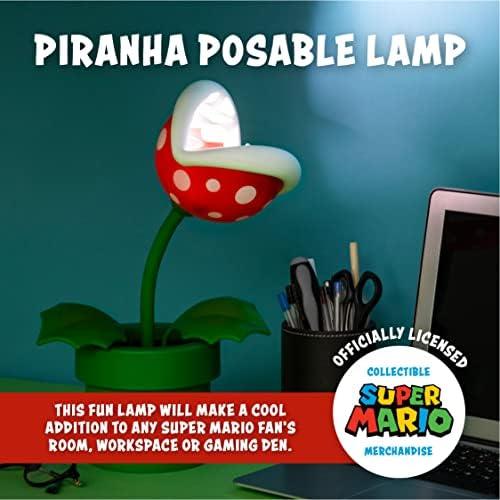 Présentation de Zoom sur Lampe Décorative Super Mario Piranha Plant - Éclairage Unique