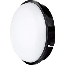 Présentation Lampe LED Rond Plafonnier Applique Eclairage Noir 20W