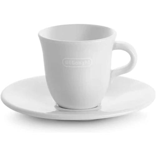 Présentation de Zoom sur Tasses porcelaine, lot 2, confortables, sans condensation, Italie