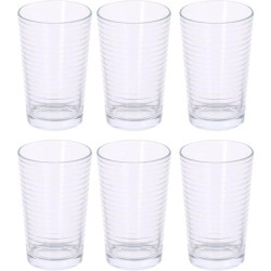 Présentation Alpina, Ensemble Verres à Eau 6 Pièces, Lave-Vaisselle