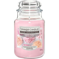 Présentation YANKEE CANDLE Grand pot Fleur de sucre parfumée