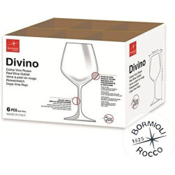 Bormioli Rocco Calice Vino Rosso 53 cl, Set 12 Pz en situation