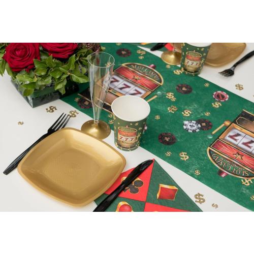 Présentation de Flûte dorée Golfd 140ml x10, élégance festive en situation