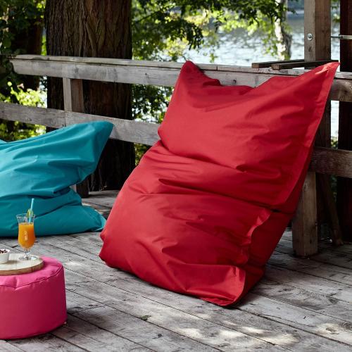 Présentation de Pouf Géant Luxe Lumaland pour Enfants et Adultes avec Housse Lavable en situation