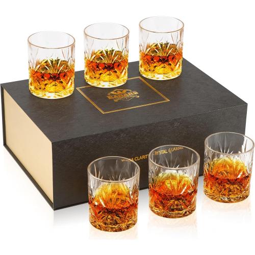 Présentation de Présentation Verres Whisky Cristal Cadeau Unique Anniversaire Papa