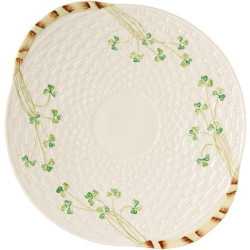 Présentation Assiette à Pain Multicolore Belleek Shamrock Design