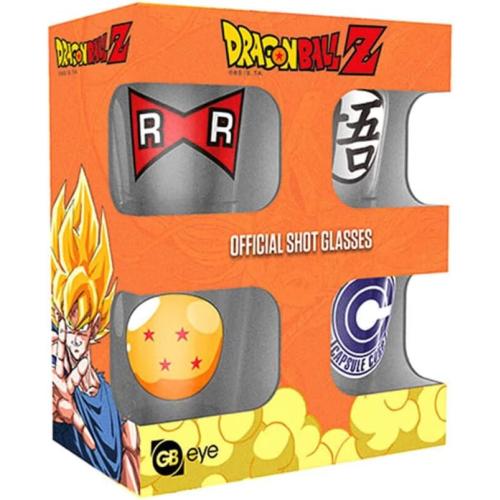 Présentation de GB eye, Dragon Ball Z, Verre à shot, 20 ml en situation