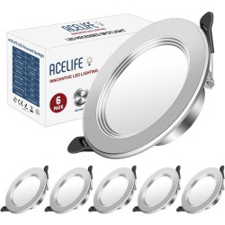 Présentation ACELIFE Spot LED Encastrable Extra Plat, Blanc Neutre