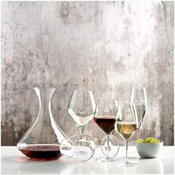 Set de Verres Sonores Bormioli Luigi Atelier Riesling, Transparent en situation