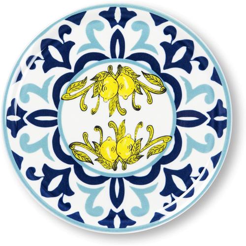 Présentation de Présentation Assiettes à pizza en porcelaine, lot de 6, Excelsa Amalfi