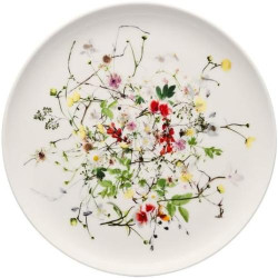 Présentation Rosenthal Brillance Fleurs Sauvages Assiette 18 cm