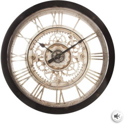 Présentation Horloge mécanique Ivy D61 cm, Atmosphera, design élégant