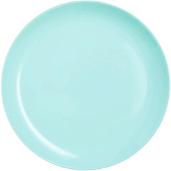 Présentation Assiette turquoise Luminarc, design moderne, qualité supérieure