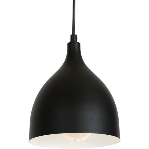 Présentation de Zoom sur Plafonnier 3 lampes Alumi Black White, LUMINEX