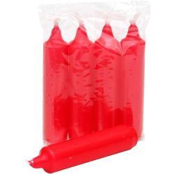 Présentation Bougies rouges Avent, 6 paquets, briquet inclus