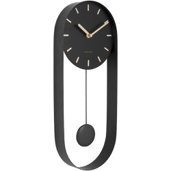 Présentation Horloge Murale Moderne Karlsson KA5822BK, Design Élégant