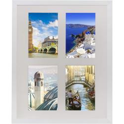 Cadre Photo Multi Photos Blanc, 4 Photos 10x15 cm en situation