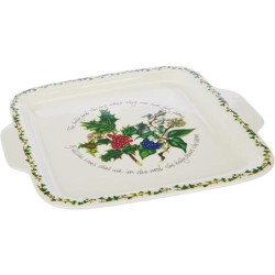 Présentation Portmeirion Holly, Ivy Assiette à Gâteau, Ceramique Multicolore