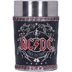 Verre à Shot Noir ACDC, Licence Officielle Nemesis Now en situation