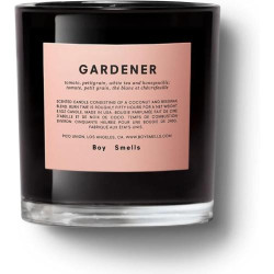 Présentation Bougie parfumée luxe Gardener Boy, noix de coco, 50h