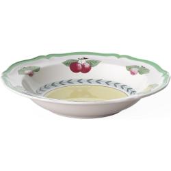 Saladier Villeroy Boch Garden Fleurence Porcelaine Verte en situation