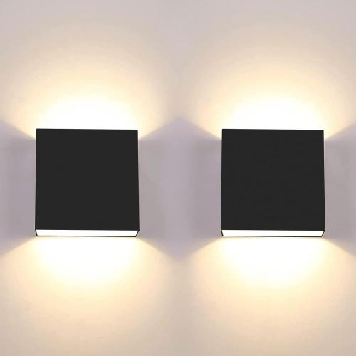 Présentation de Présentation Applique Murale LED CHEVVY 7W Moderne Noir 3000K