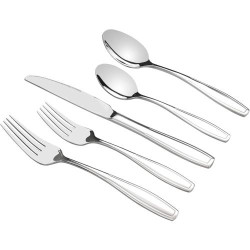 Présentation Couverts inoxydables Pekky, Set Flatware élégant