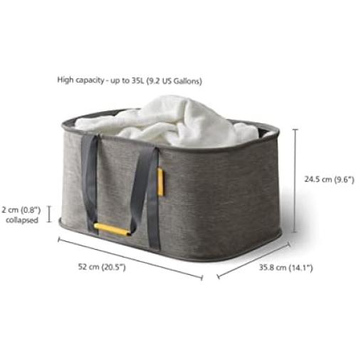 Panier à Linge Pliable Joseph Joseph 55L: Durable et Résistant en situation