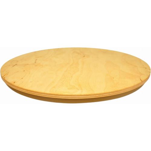 Présentation de Présentation Assiette Lazy Susan Wooden World, rotatif, gâteau, pizza, bois