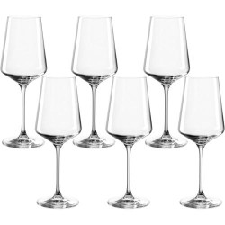 Présentation Verres Riesling Transparent, Lot 6, Leonardo